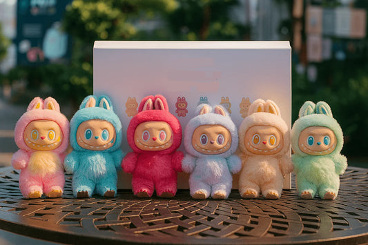 Labubu Dolls- Exciting Macarons Vinyl Face Blind Box, Random Design