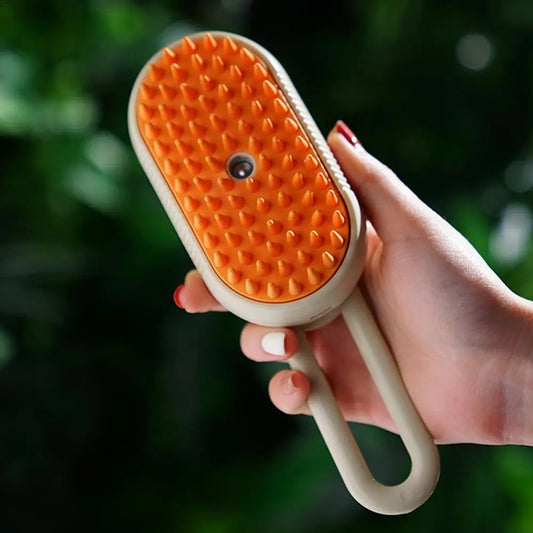 Cat Steam Brush Steamy Dog Brush 3 In 1 Electric Spray Cat Hair Brushes For Massage Pet Grooming Comb Hair Removal Combs Pet Products